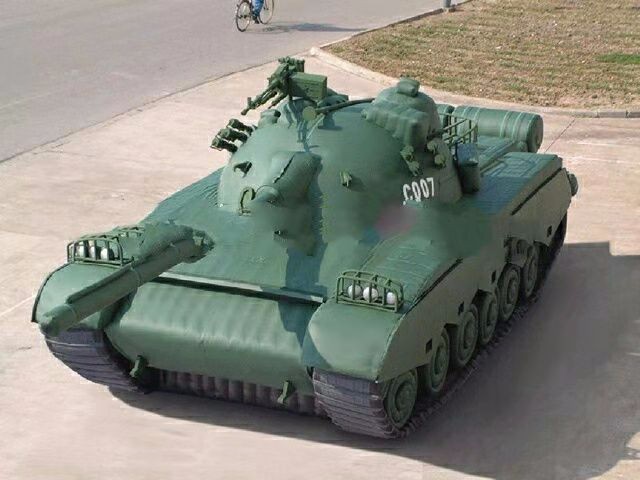 海棠军用充气坦克车