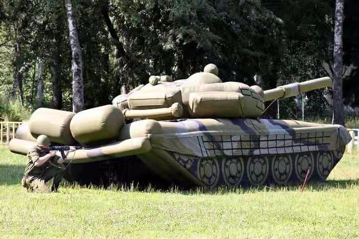 海棠大型充气坦克